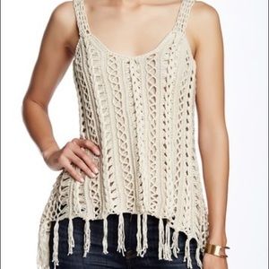 Boho Angie Crochet Fringe Tank